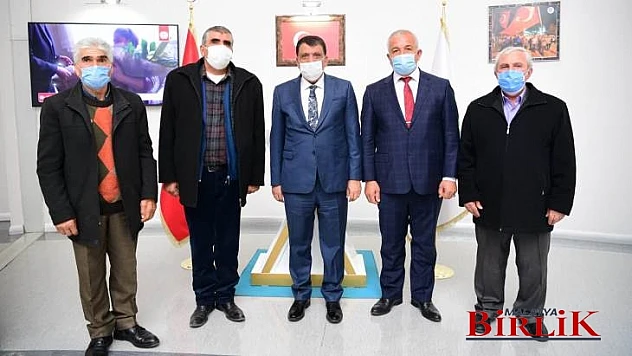 Pir Sultan Abdal Derneği'nden Başkan Gürkan'a Ziyaret