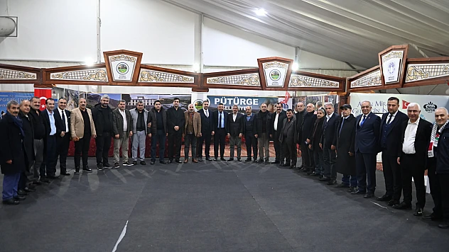 Pütürge Belediyesinin Standına Yoğun İlgi