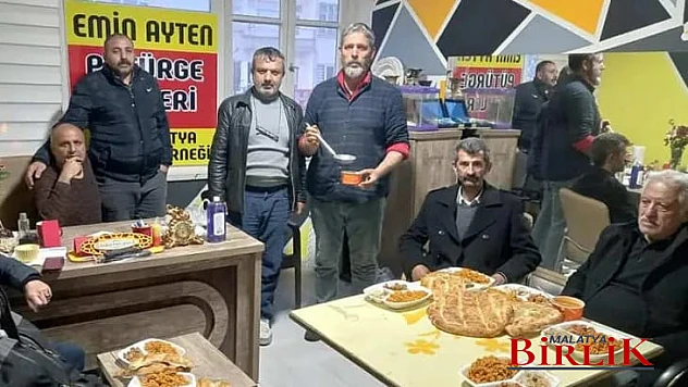 Pütürge Beyleri Derneğinde İftar'da Buluştular