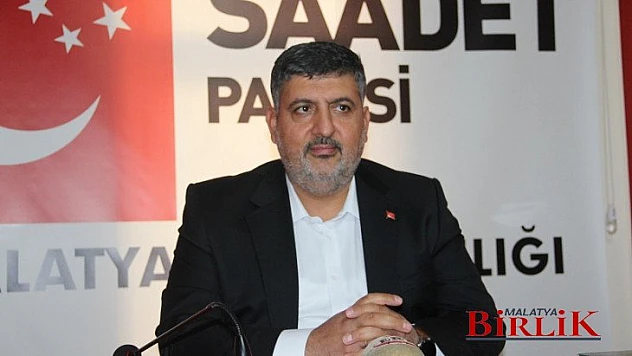 Saadet Partisi Malatya İl Başkanı Canbay'dan Mevlana Haftası Mesajı