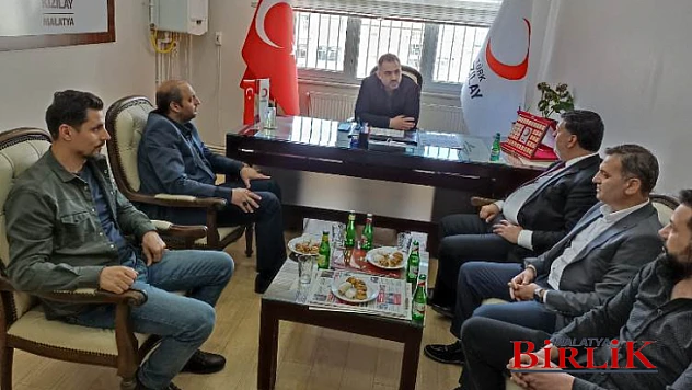 Saadet Partisi'nden Kızılay Malatya Şubesi Ziyareti