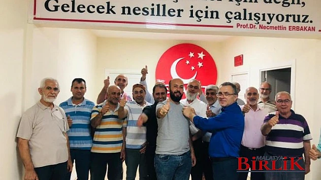 Saadet Partisi Yeşilyurt İlçe Başkanlığı Çalışmalarını Hızlandırdı