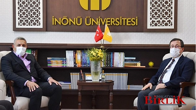 Sadıkoğlu, Rektör Kızılay'a Hayırlı Olsun Ziyareti