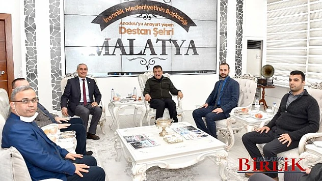 Sağlık Çalışanlarından Başkan Gürkan'a Teşekkür Ziyareti