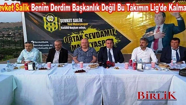 Salik, Bu Takıma Şimdi Değilse Ne Zaman Sahip Çıkılacak