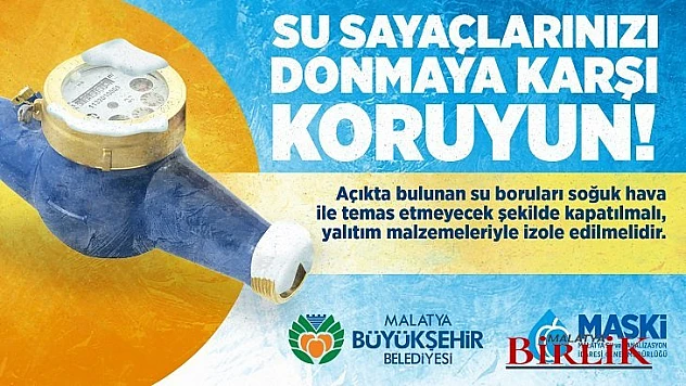 Sayaçları Donmaya Karşı Koruyalım