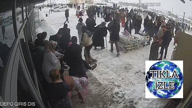 Sedye, Tekerlekli Sandalye, Sürünerek Kaçış… Doğanşehir'de Deprem Anları