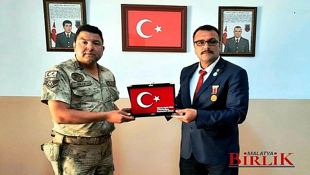 Şehit ve Gaziler Derneğinden Teşekkür Ziyareti