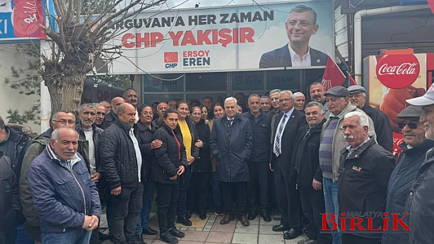 Sezai hocadan memleketi Arguvan'da CHP'ye destek 