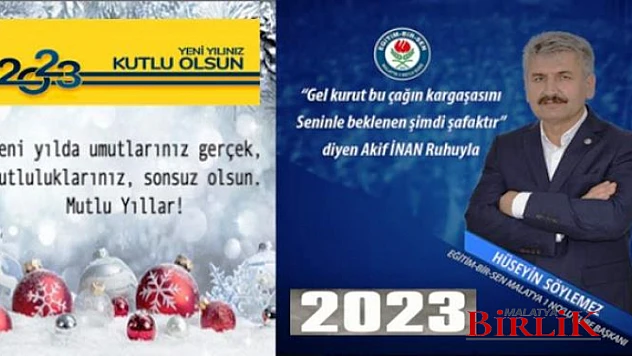 Söylemez,  Yeni Yılın Hayırlar Getirmesini Diliyorum