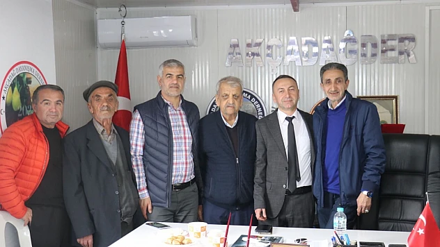 Teyyo Emmi, Akçadağ Derneği'nde Bayramlaşma Programına Katıldı