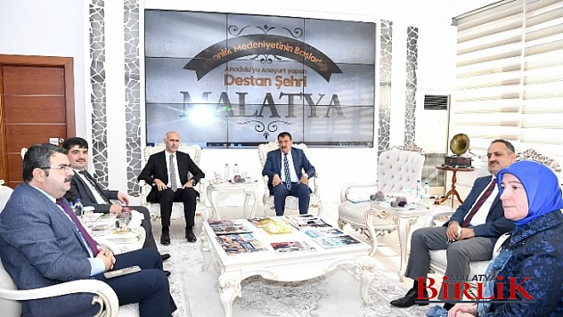 TİHEK 2. Başkanı Ali Tiryaki, Başkan Gürkan'ı Ziyaret Etti