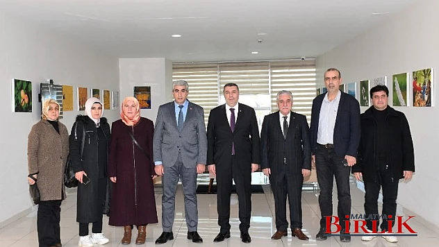 TİNGADER'den Başkan Özcan'a Hayırlı Olsun Ziyareti