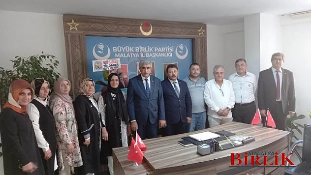 TİNGADER'den Büyük Birlik Partisine Ziyaret