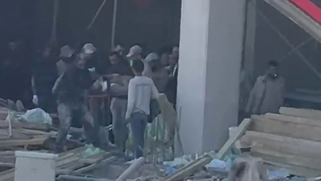 TOKİ şantiyesinde kaza: 1 yaralı