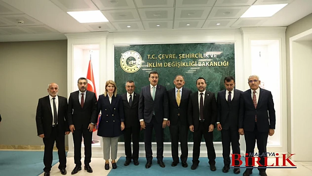 Tüfenkci, Bakan Özhaseki ile verimli bir toplantı yaptık