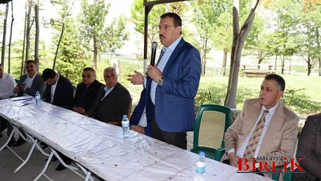 Tüfenkci Darende'de Vatandaşları Dinledi