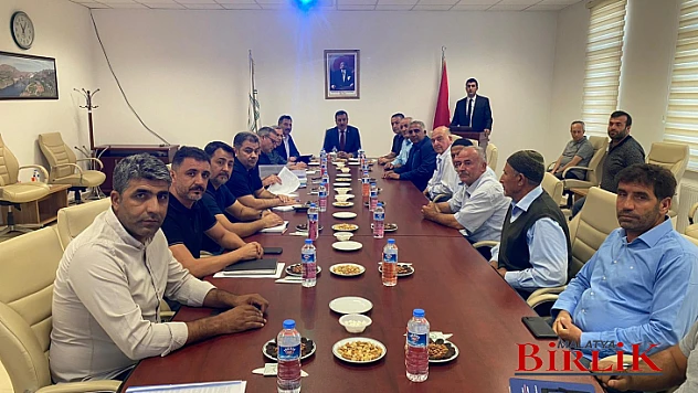 Tüfenkci'den DSİ yatırımları ve sulama suyu talepleri ile ilgili kapsamlı toplantı