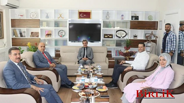 Tüfenkci, İl Milli Eğitim Müdürü Özdemir'i Ziyaret Etti