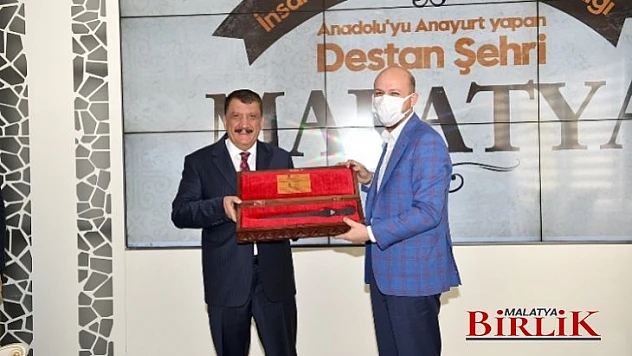 TÜGVA Yüksek İstişare Kurulu Üyesi Bilal Erdoğan'dan Başkan Gürkan'a Ziyaret