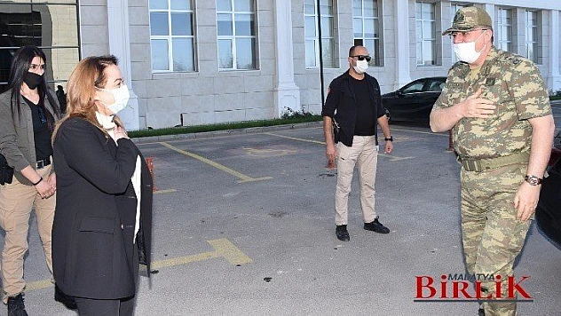 Tümgeneral Arslan'dan Rektör Karabulut'a Ziyaret