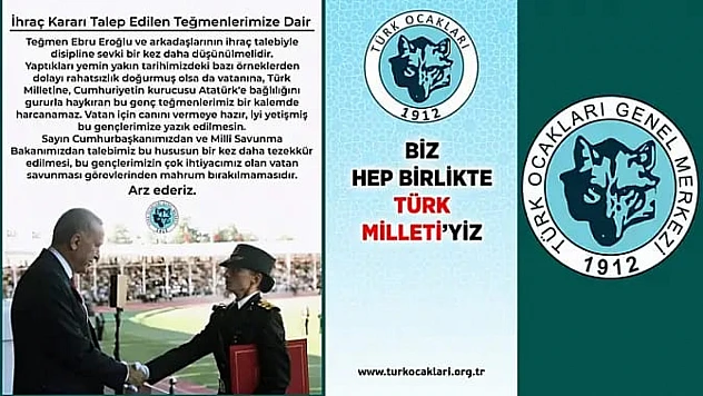 Türk Ocakları Genel Merkezinden İhraç Kararıyla İlgili Açıklama