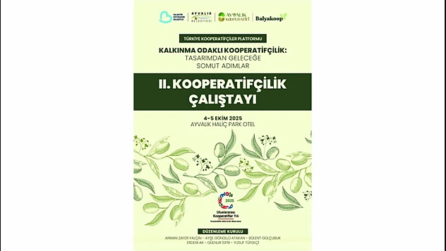 Türkiye Kooperatifçileri 3. Kez Ayvalık'ta Bir Araya Geliyor