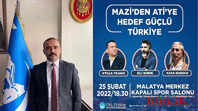 Ülkü Ocaklarından,  'Mazi'den Ati'ye Hedef Güçlü Türkiye'  Konseri