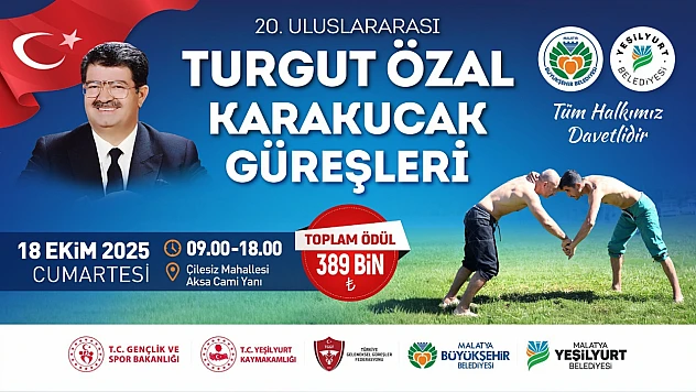 Uluslararası Turgut Özal Karakucak Güreşleri İçin Hazırlıklar Tamamlandı