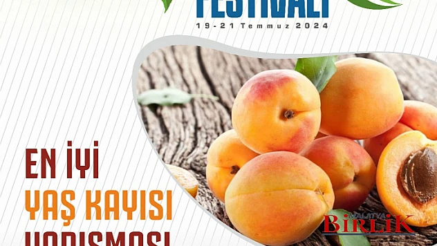 Üreticiler En İyi Kayısı İçin Yarışacak