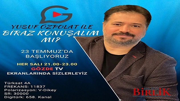 Usta Yapımcı Artık GÖZDE TV'de