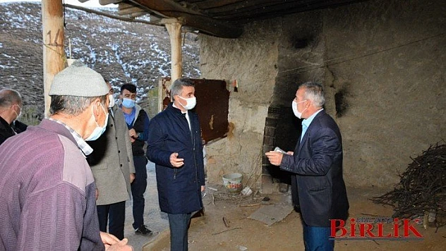 Vali Aydın Baruş, Deprem Bölgesinde İncelemelerde Bulundu