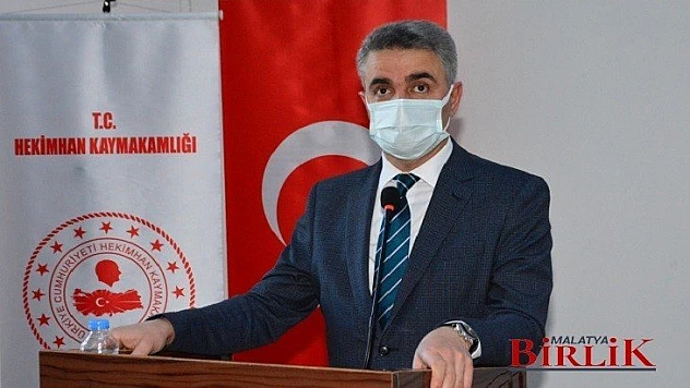 Vali Aydın Baruş Hekimhan'da Muhtarlarla Bir Araya Geldi