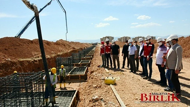 Vali Baruş, Afet Barınma Sistemleri İşletmesini İnceledi