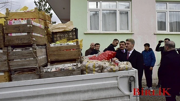 Vali Baruş Depremden Etkilenen Kale İlçesinde İncelemelerde Bulundu