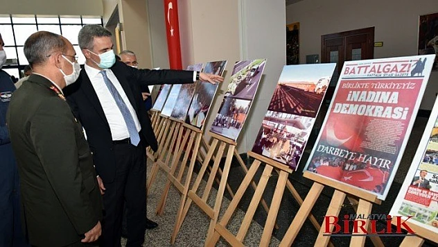 Vali Baruş, Esnafa Bayrak Dağıttı