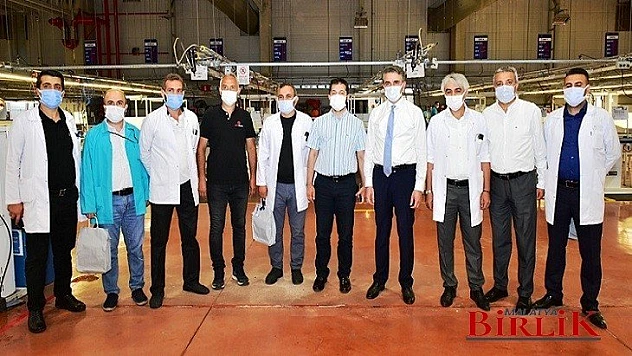 Vali Baruş, Fetih Tekstil Çalışanlarının Babalar Gününü Kutladı