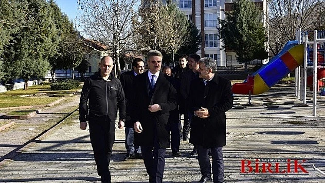 Vali Baruş Gençlik Spor İl Müdürlüğü ve Battalgazi Belediyesi Yatırımlarını İnceledi