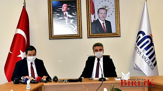 Vali Baruş, İl Sağlık Müdürü Bentli ile Birlikte Pandemi Süreci