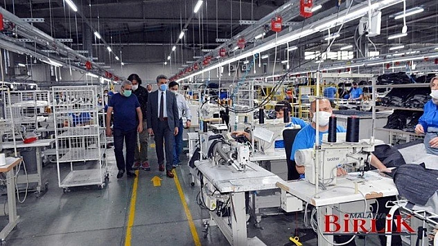 Vali Baruş İşletmelerimizin Pandemi Tedbirlerini İnceledi