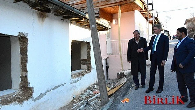 Vali Baruş Şehit Fevzi, Taştepe, Hanımınçiftliği, Orduzu ve Alacakapı Mahallelerini Ziyaret Etti