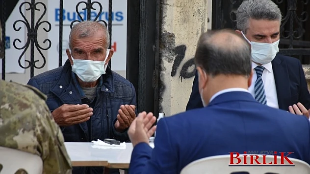 Vali Baruş, Şehit Günaydın'ın Ailesine Taziye Ziyaretinde Bulundu