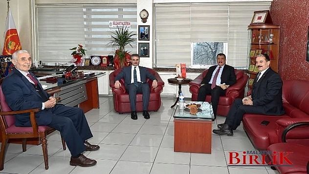 Vali Baruş ve Başkan Gürkan'dan Keskin'e Hayırlı Olsun Ziyareti