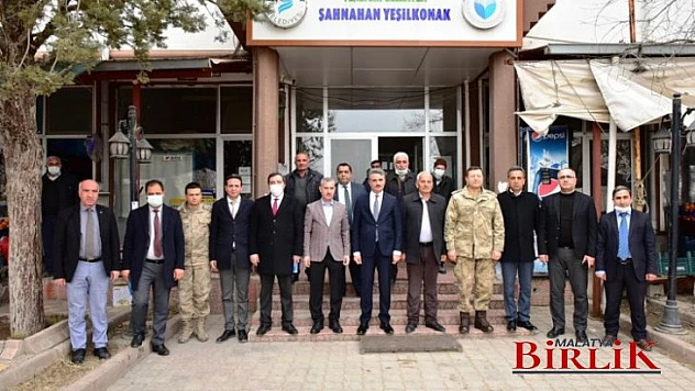 Vali Baruş, Yeşilyurt Tepeköy, Suluköy Ve Şahnahan Mahallerine Ziyaret