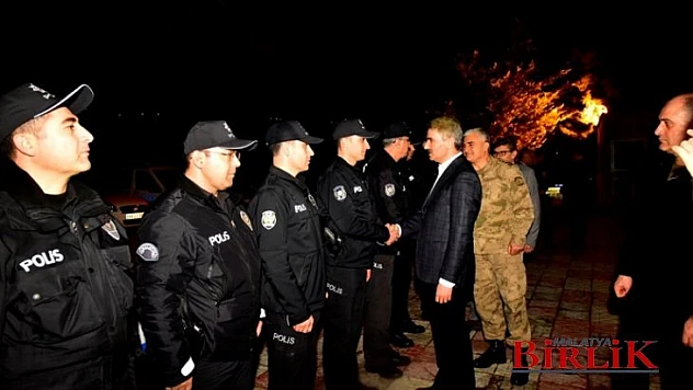 Vali Baruş'tan Yılın Son Günü Ziyaretleri