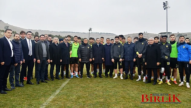 Vali Hulusi Şahin'den Yeni Malatyaspor Kulübüne Ziyaret