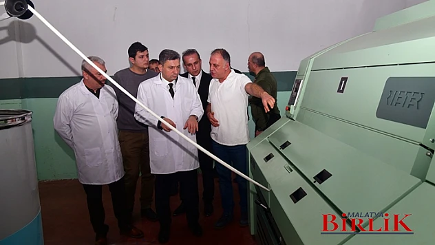 Vali Şahin Firma Ziyaretlerine Devam Ediyor