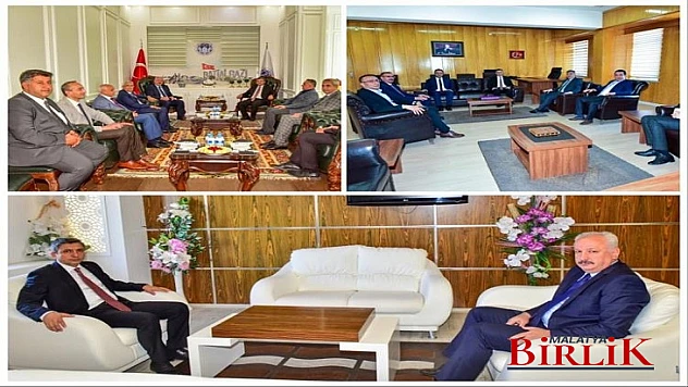 Vali Şahin, İade-i Ziyaretlerde Bulundu