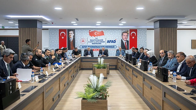 Vali Seddar Yavuz Başkanlığında Afet İstişare ve Koordinasyon Toplantısı Gerçekleştirildi