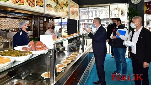 Vali Vekili Şahin,  Koronavirüs Denetimi Yaptı